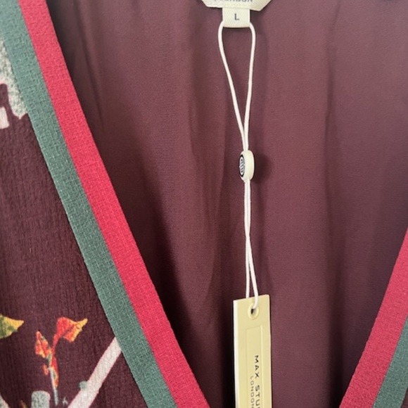 NWT Max Studio Maxi Boho Dress L SOLD!! - Picture 6 of 13